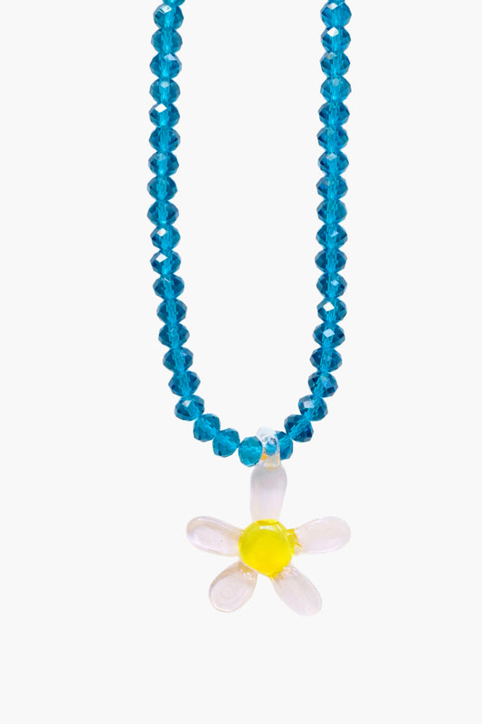 Rose Flower & Turquoise Beads